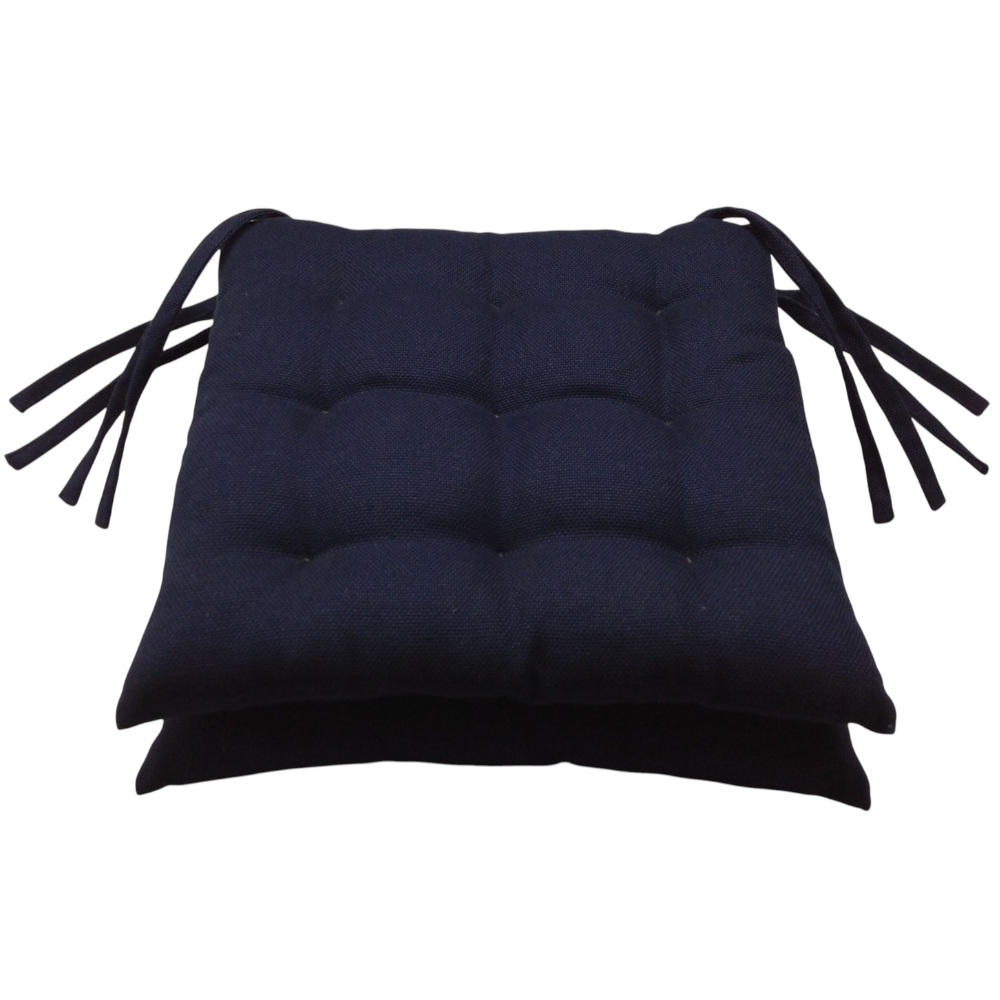 Solid Navy Seat Pad